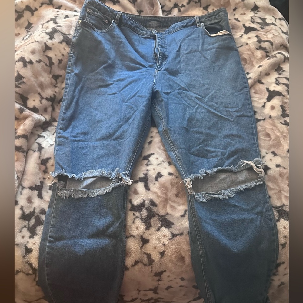 ASOS DESIGN high waisted skinny jeans